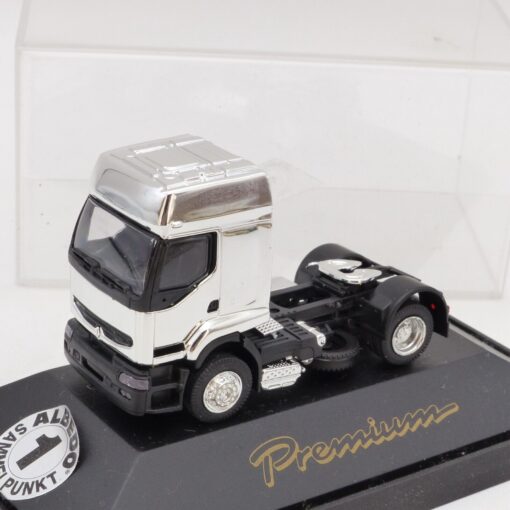 Albedo / B&S 1:87 SoMo.: Renault Zugmaschine Premium in Chrom, in PC Box EX1750