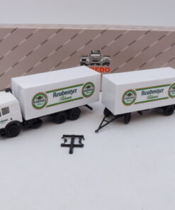 Albedo / Herpa 1:87 SoMo: MB SK Hängerzug Reudnitzer Pilsner, in OVP EB1319