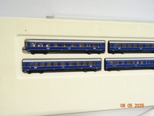 Arnold N 0174 Personenwagen-Set 5tlg. Blauer Enzian der DB in OVP JL605 – Bild 3