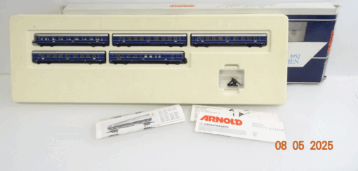 Arnold N 0174 Personenwagen-Set 5tlg. Blauer Enzian der DB in OVP JL605