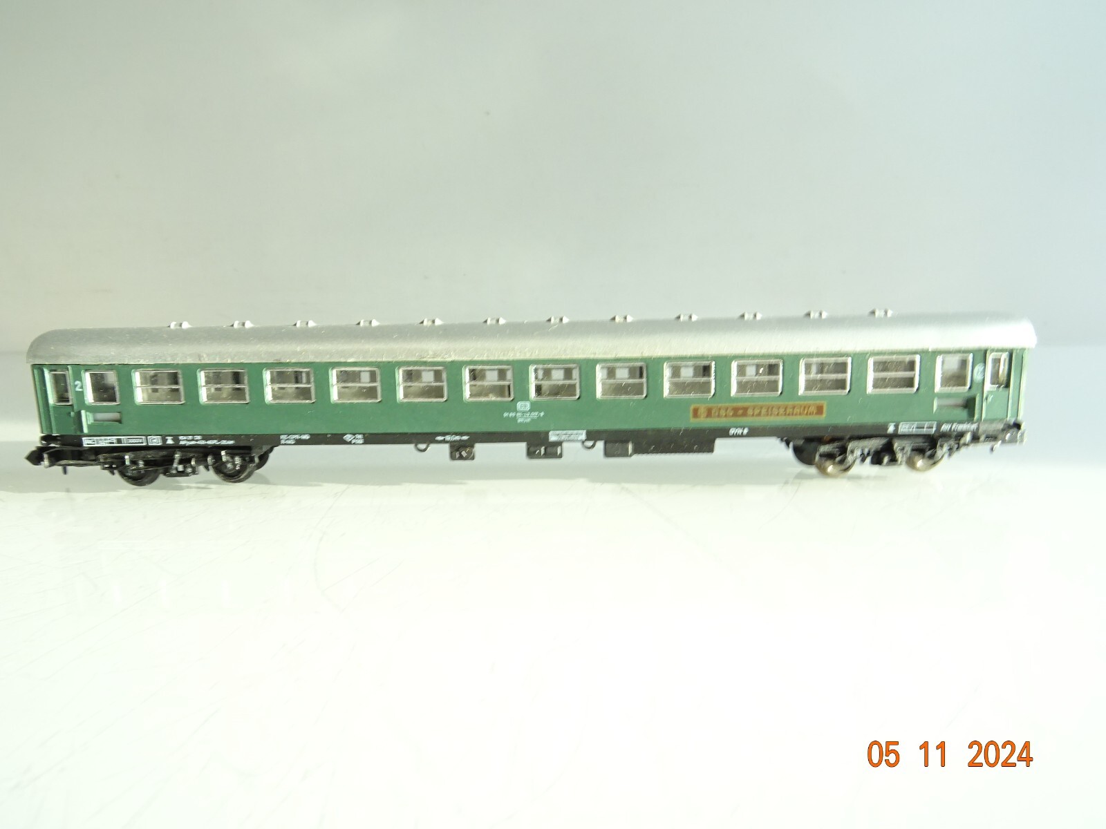 Arnold N 3221 Personenwagen 2. Kl./DSG Speiseraum der DB in EVP PR3668 – Bild 3