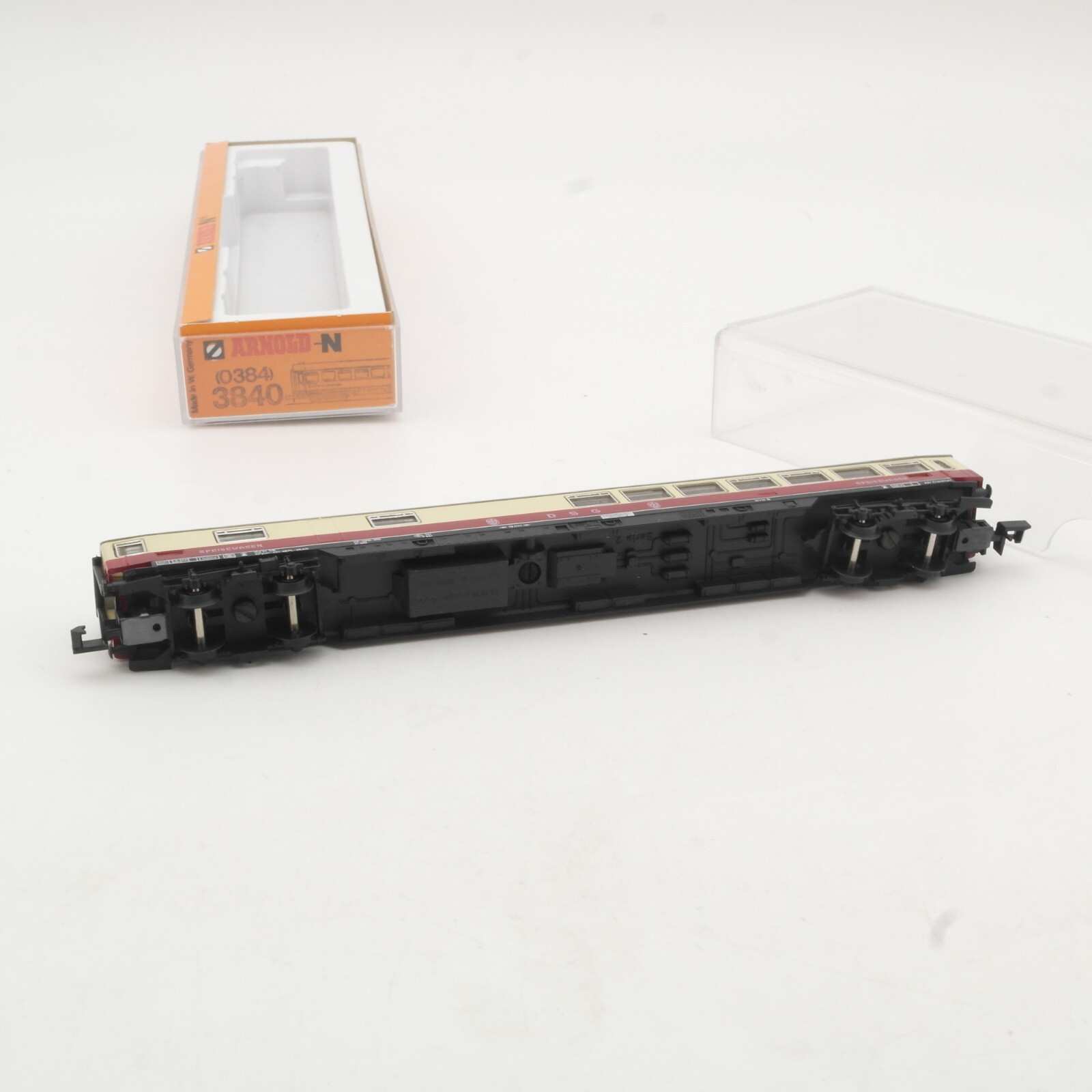 Arnold N 3840 TEE Speisewagen der DSG in OVP QR7951 – Bild 4