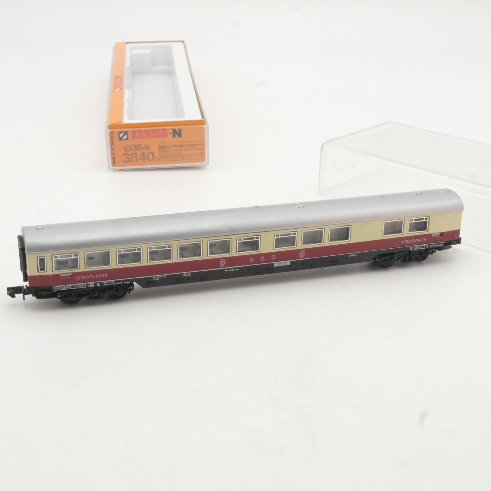 Arnold N 3840 TEE Speisewagen der DSG in OVP QR7951