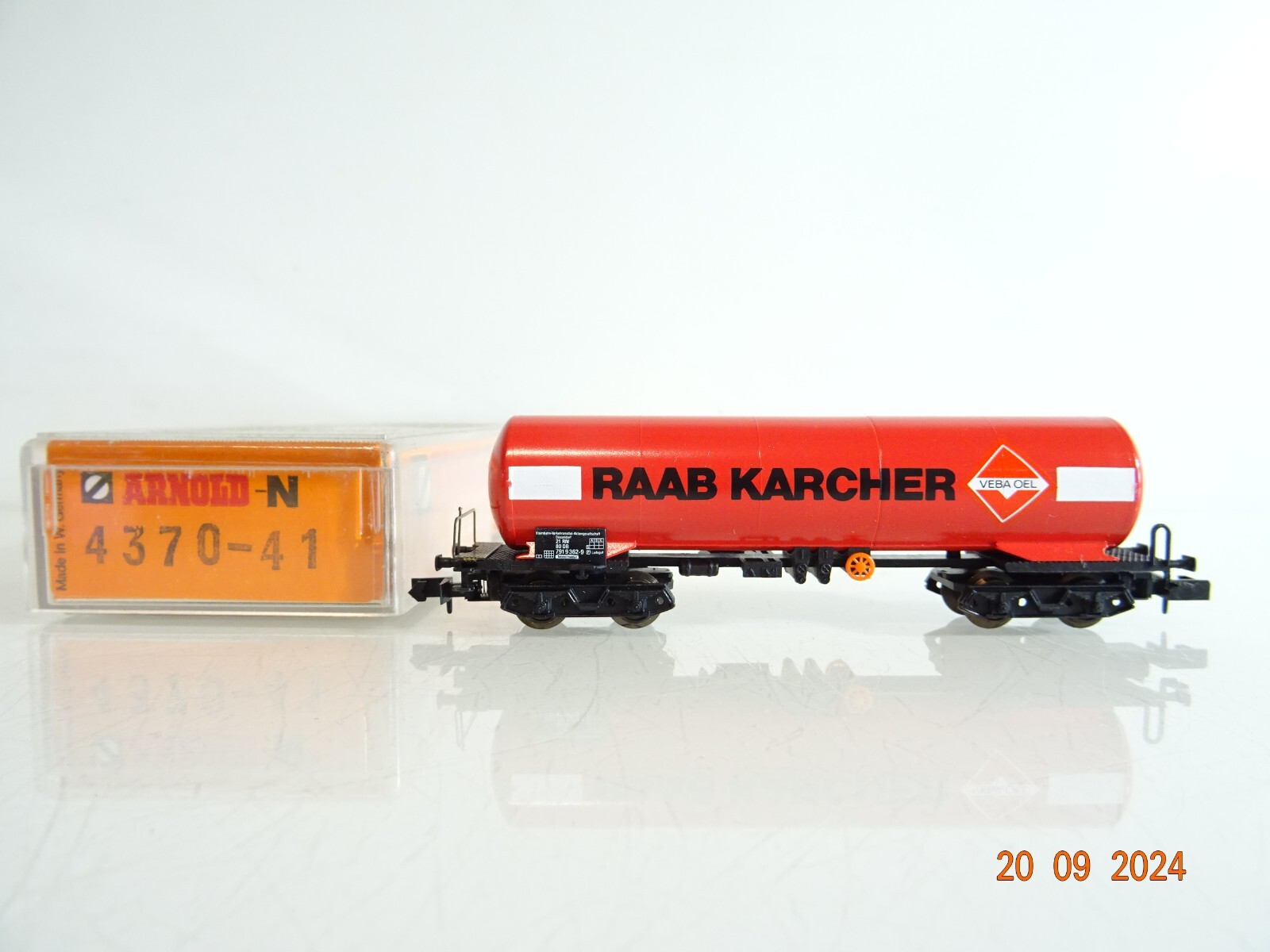 Arnold N 4370-41 Kesselwagen Raab Karcher der DB in OVP PR2815