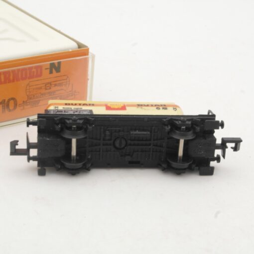 Arnold N 4510 Kesselwagen Shell Butan der DB in OVP RR3906 – Bild 4