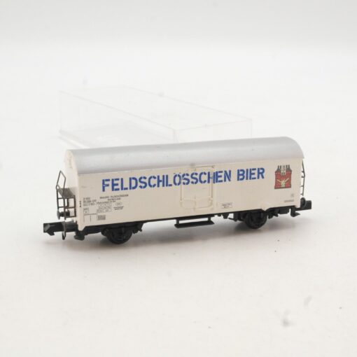 Arnold N 4567 gedeckter Güterwagen Feldschlösschen Bier siehe Bild in EVP QR3385