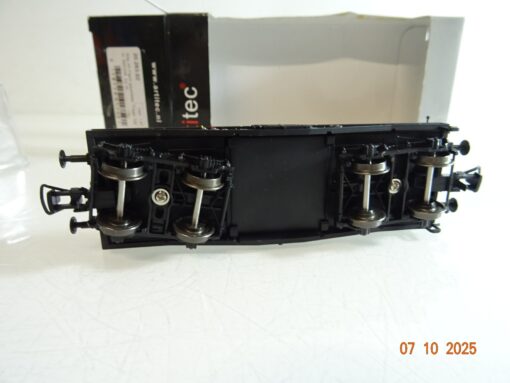 Artitec H0 20.283.02 Flachwagen  / Schwerlastwagen der DB in OVP RR3751 – Bild 4
