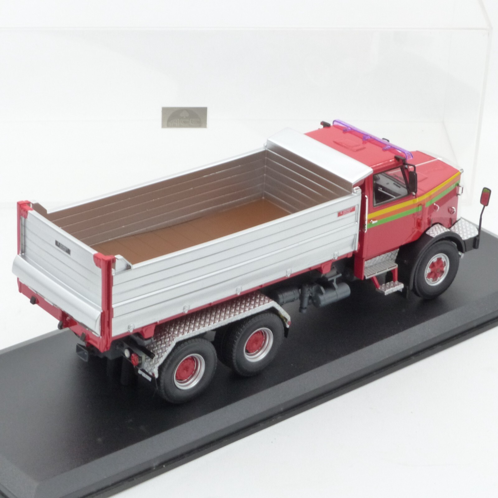 Arwci ACE 1:43 Nr.: 85005522 FBW 80N Kipper Version Nüssli, in PC-Box EX467 – Bild 3