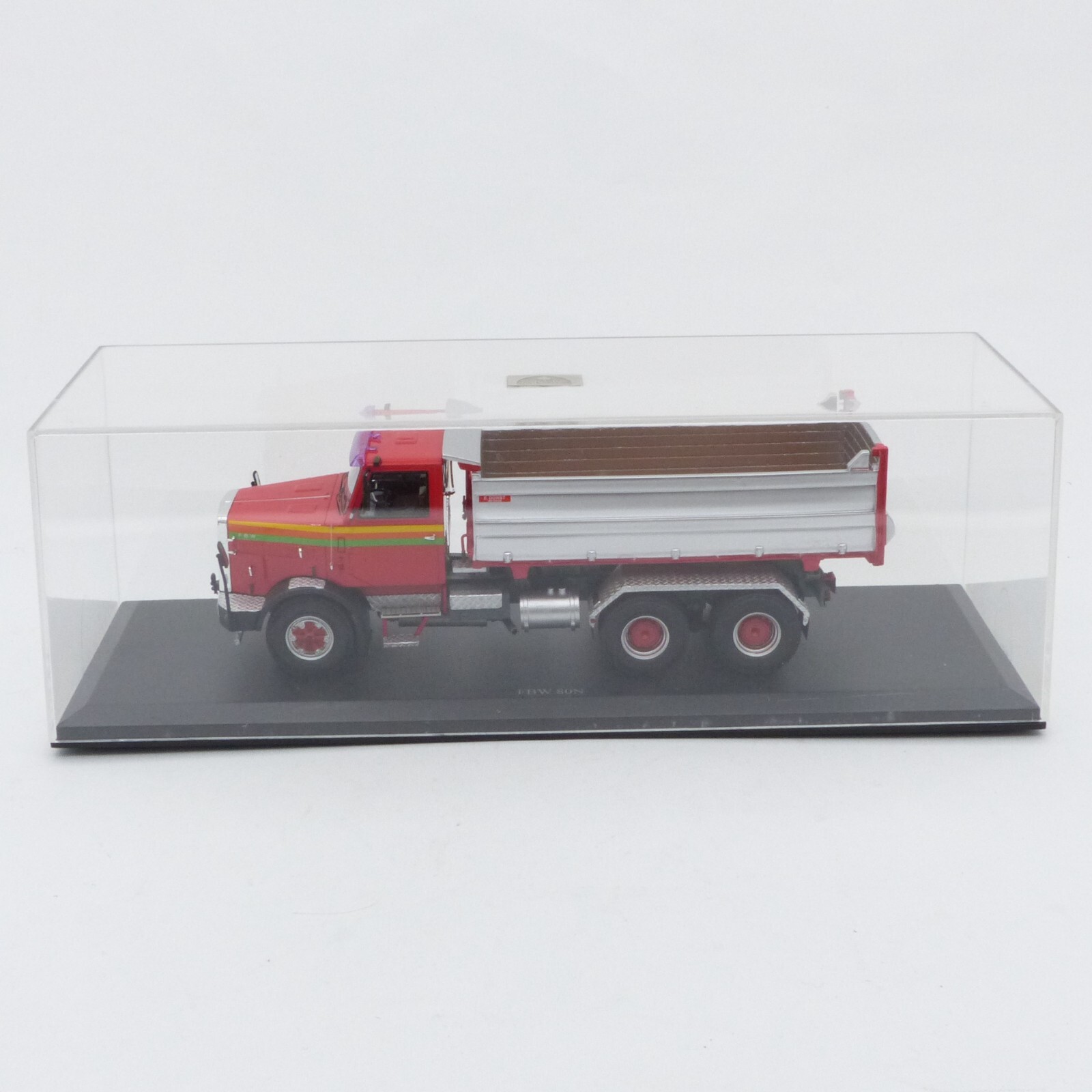 Arwci ACE 1:43 Nr.: 85005522 FBW 80N Kipper Version Nüssli, in PC-Box EX467 – Bild 4