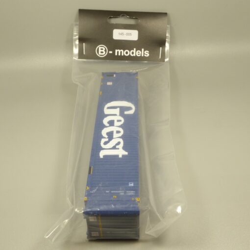 B-Models Spur H0 1:87 145-005 45´ Container Geest in OVP EX7092 – Bild 4