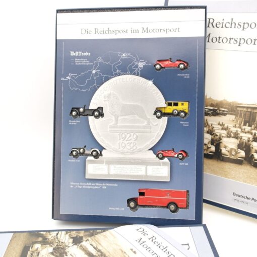BUB 1:87 Set Die Reichspost im Motorsport 1929 Deutsche Post in OVP QR8803 – Bild 3