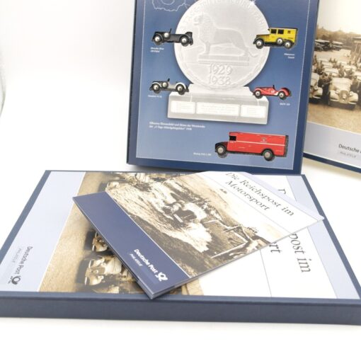 BUB 1:87 Set Die Reichspost im Motorsport 1929 Deutsche Post in OVP QR8803 – Bild 4