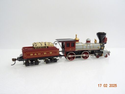 Bachmann H0 51124 US Dampflok 4-4-0 Central Pacific in OVP LE8647 – Bild 3