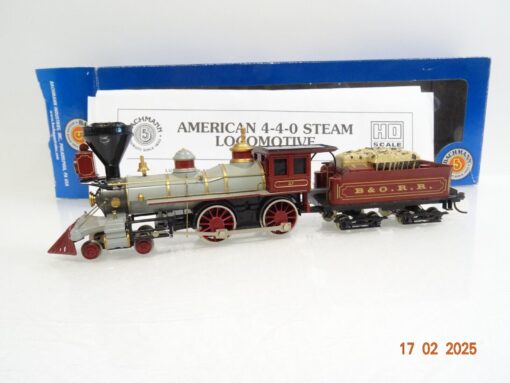 Bachmann H0 51124 US Dampflok 4-4-0 Central Pacific in OVP LE8647