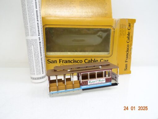 Bachmann H0 60541 Gehäuse für San Francisco Cable Car in OVP LE8540