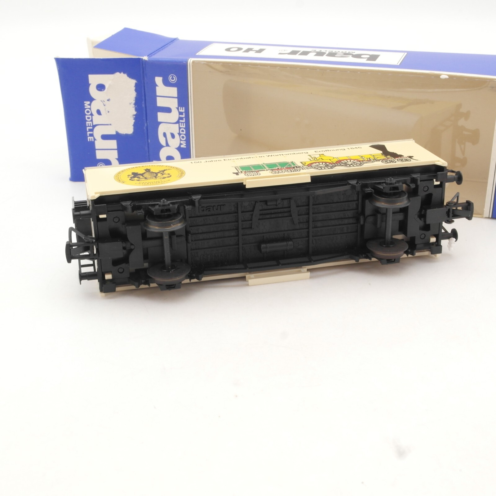 Baur H0 Güterwagen 150 Jahre Eisenbahn in Württemberg, siehe Foto in OVP QR1546 – Bild 4