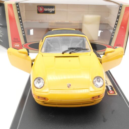 Bburago 1:24 Porsche 911 Carrera Cabriolet in OVP QR5129 – Bild 3