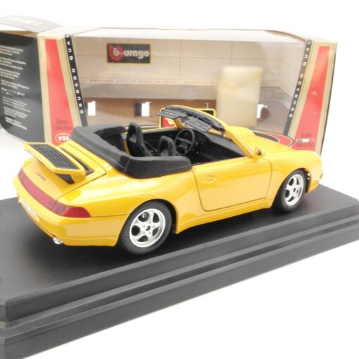 Bburago 1:24 Porsche 911 Carrera Cabriolet in OVP QR5129 – Bild 4