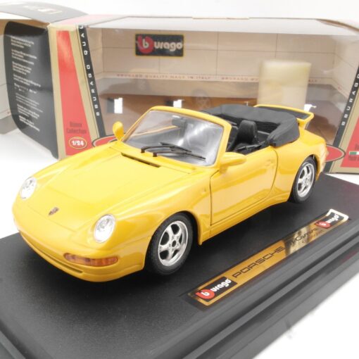 Bburago 1:24 Porsche 911 Carrera Cabriolet in OVP QR5129