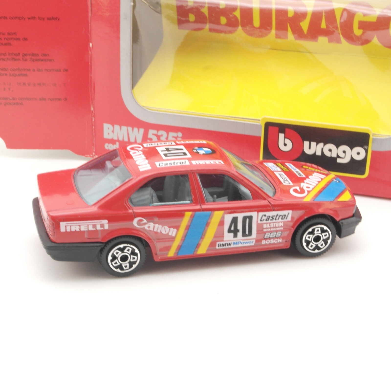 Bburago 1:43 4158 BMW 535i #40 in OVP QR7379 – Bild 3