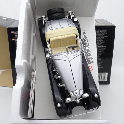 Bburago / Burago 1:18 3020 Mercedes Benz 500K Roadster (1936) in OVP EX6526 – Bild 3