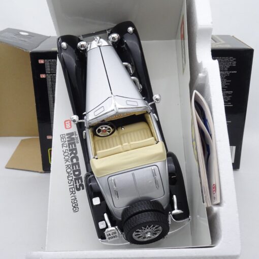 Bburago / Burago 1:18 3020 Mercedes Benz 500K Roadster (1936) in OVP EX6526 – Bild 4
