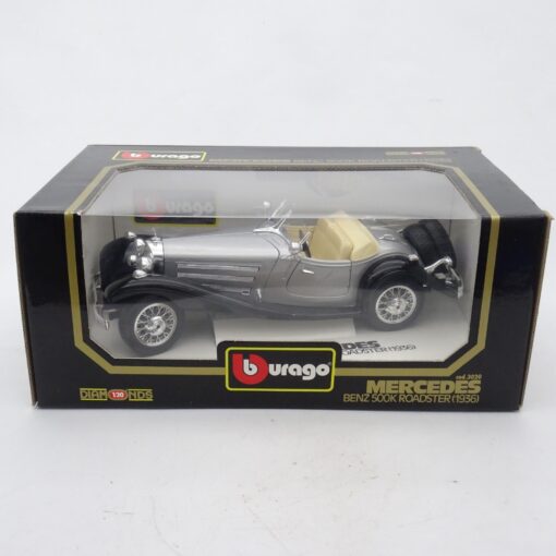Bburago / Burago 1:18 3020 Mercedes Benz 500K Roadster (1936) in OVP EX6526 – Bild 5