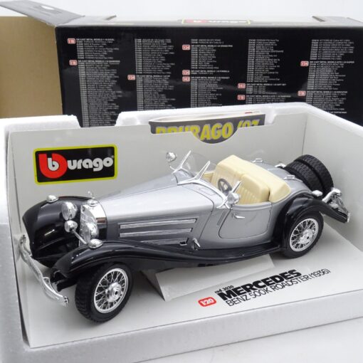 Bburago / Burago 1:18 3020 Mercedes Benz 500K Roadster (1936) in OVP EX6526