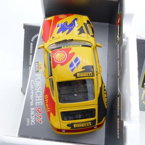 Bburago / Burago 1:18 3360 Porsche 911 Carrera Racing (1993) #1 in OVP EX4207 – Bild 5