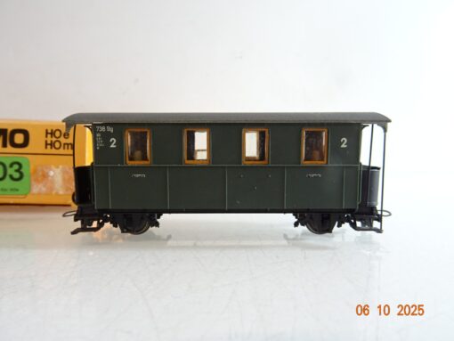 Bemo H0e  3003 Personenwagen 2.Kl. in OVP BH395 – Bild 3
