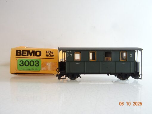 Bemo H0e  3003 Personenwagen 2.Kl. in OVP BH395