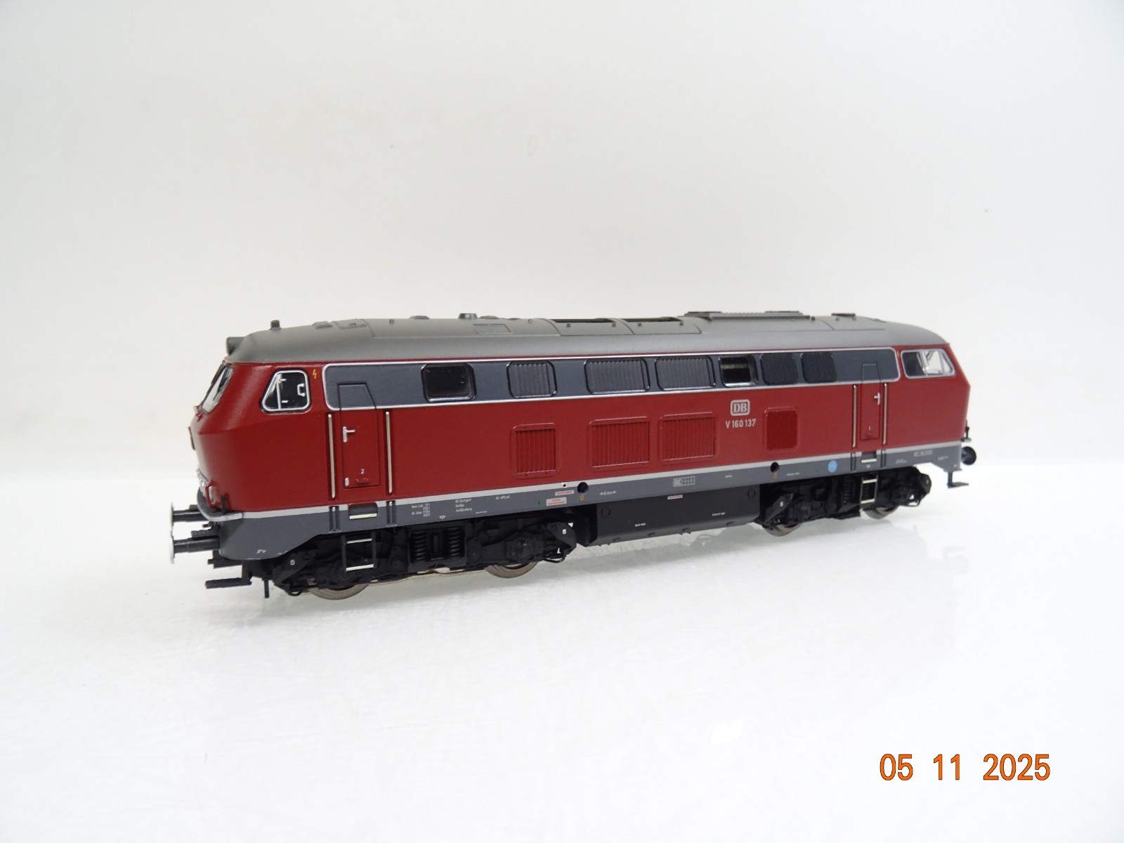 Brawa H0 0391 AC Diesellok V 160 137 der DB Digital in OVP JL4155 – Bild 3