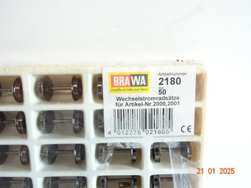 Brawa H0 2180 Radsätze 42Stück siehe Foto in OVP CK5442 – Bild 3