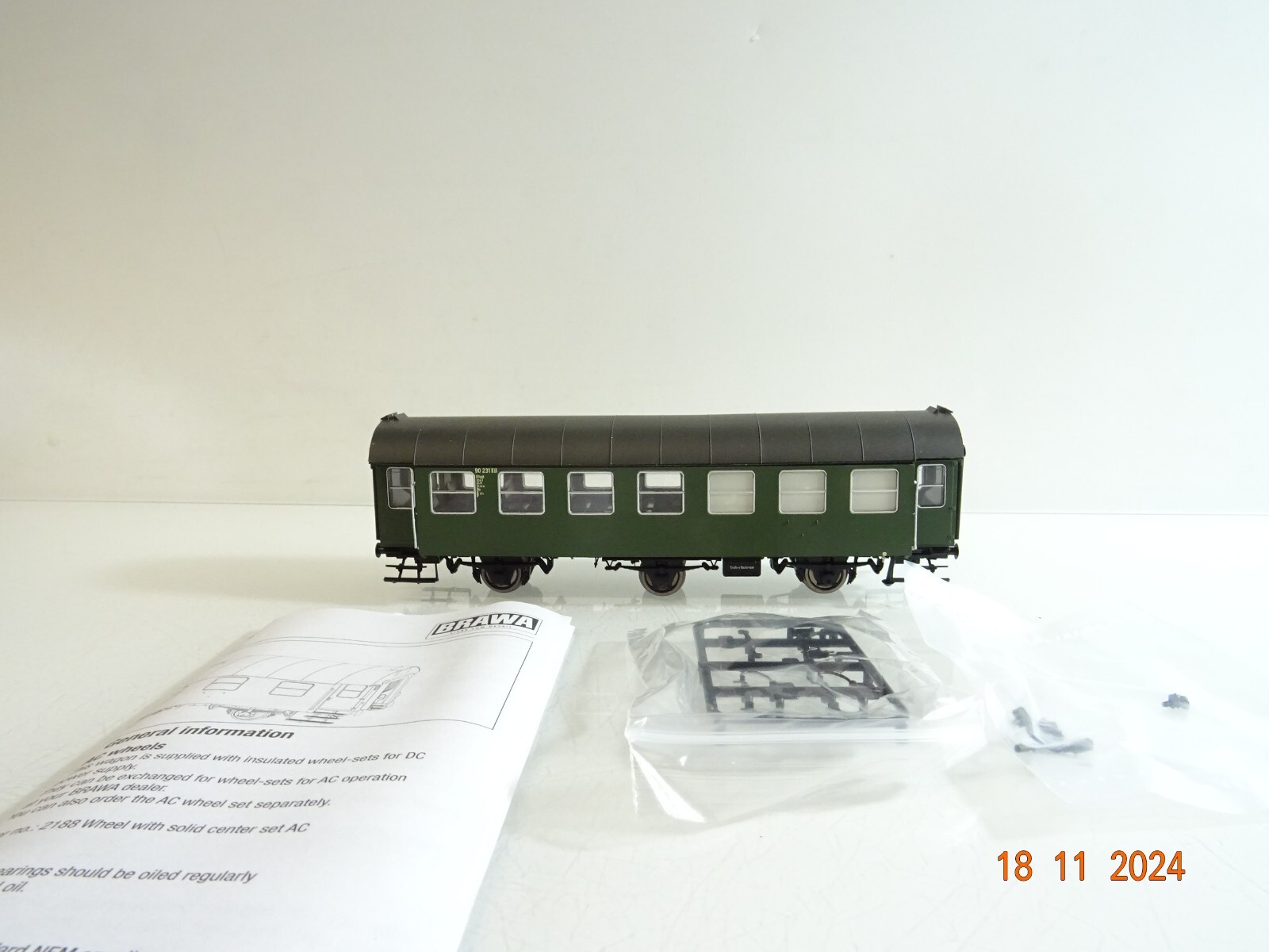 Brawa H0 46315 Umbauwagen der DB in OVP PR3912