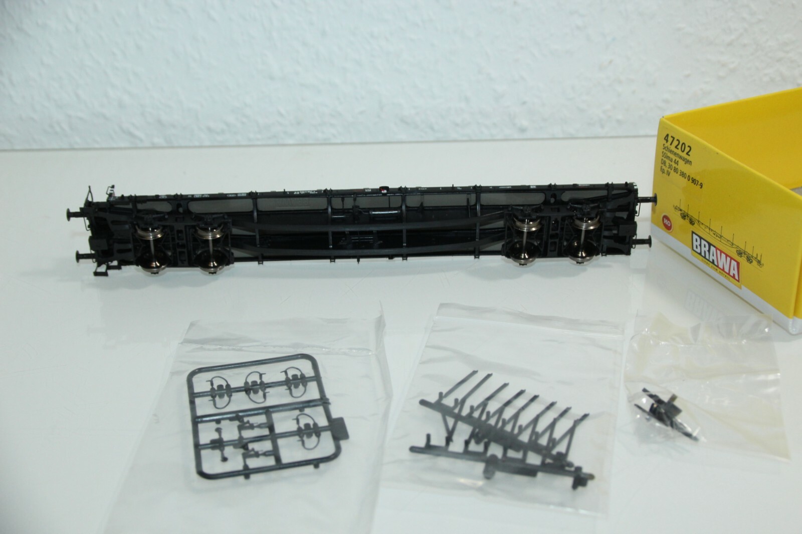 Brawa H0 47202 Schienenwagen SSlma 44 der DB in OVP GS3220 – Bild 3