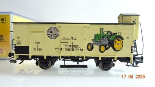 Brawa H0 49073 gedeckter Güterwagen Steyr Puch der ÖBB in OVP PR7178 – Bild 3