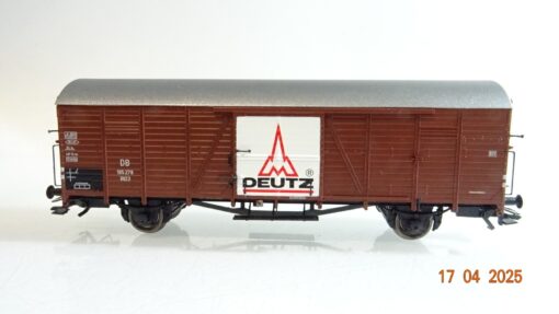 Brawa H0 50487 gedeckter Güterwagen Deutz der DB in OVP PR7187 – Bild 3