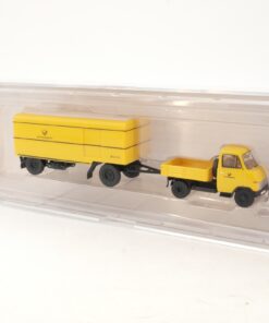 Brekina 1:87 018019 Serie 19 ENSER-Zugmaschine mit Paketanhänger in OVP RG7190