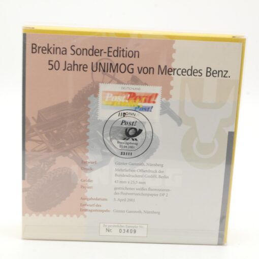 Brekina 1:87 025566 50 Jahre Unimog Post in OVP RR403 – Bild 5