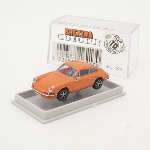 Brekina 1:87 16213 Porsche 911 S 1973 F-Serie neuwertig in OVP QR9329