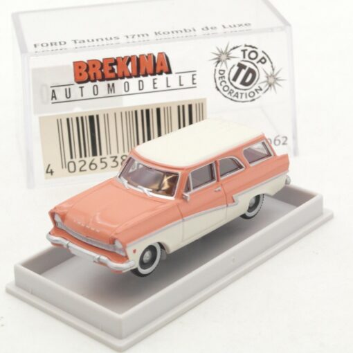 Brekina 1:87 19062 Ford Taunus 17m de Luxe Kombi in OVP RI8035
