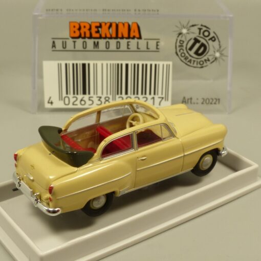 Brekina 1:87 20221 Opel Olympia-Rekord (1954) beige in OVP EX7262 – Bild 3