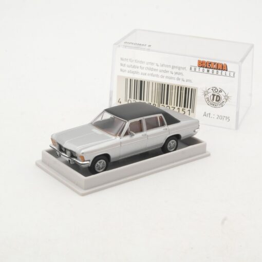 Brekina 1:87 20715 Opel Diplomat B zweifarbig neuwertig in OVP QR9340
