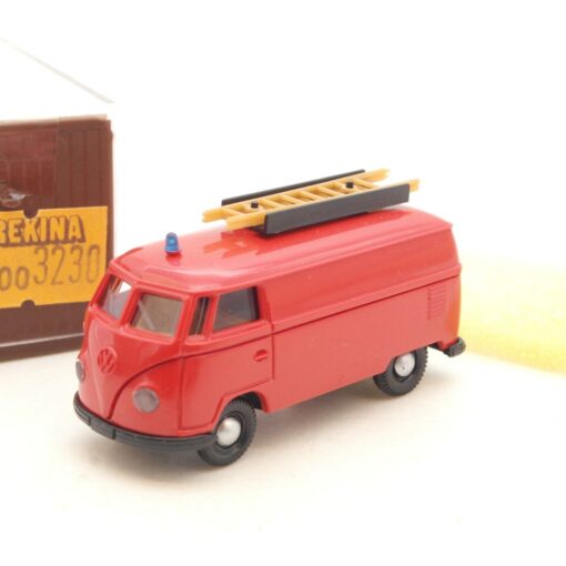 Brekina 1:87 3230 VW T1 Kasten Feuerwehr mit Leiter in OVP RF9581