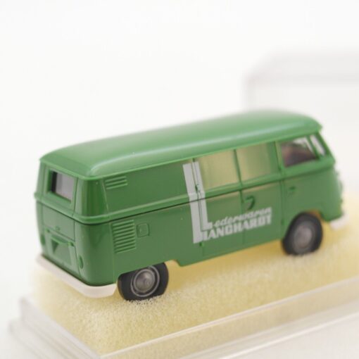 Brekina 1:87 3232 VW T1B Kasten Lederwaren Langhardt in OVP QR2678 – Bild 3