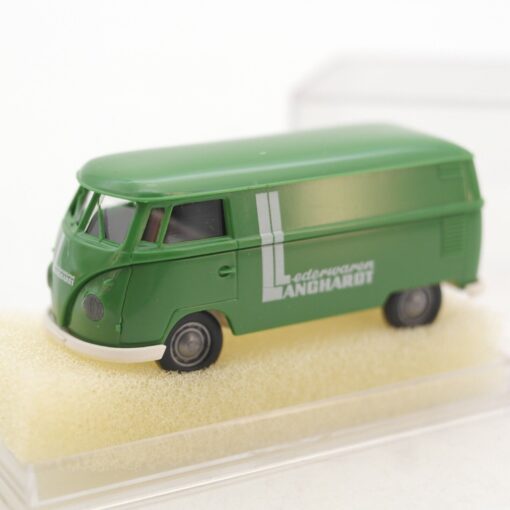 Brekina 1:87 3232 VW T1B Kasten Lederwaren Langhardt in OVP QR2678