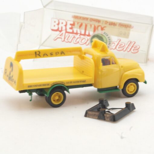Brekina 1:87 3514 Opel Blitz Getränkepritsche Raspa in OVP QR2881 – Bild 3