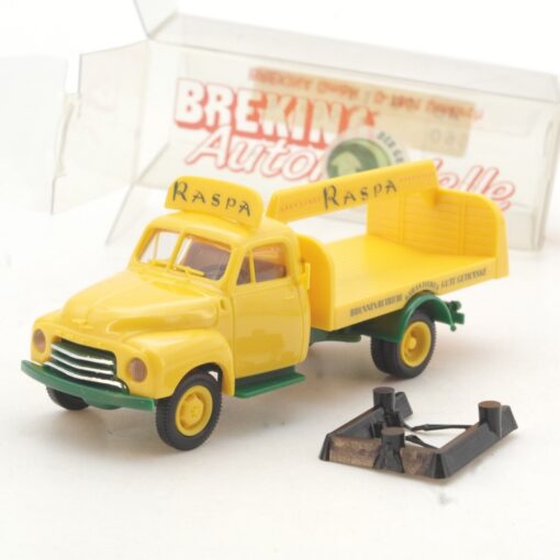 Brekina 1:87 3514 Opel Blitz Getränkepritsche Raspa in OVP QR2881