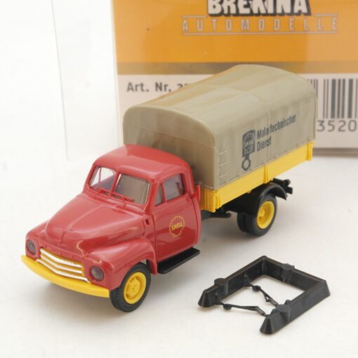 Brekina 1:87 35206 Opel Blitz Pritsche Shell in OVP QR1971