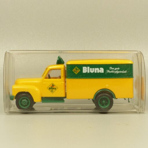 Brekina 1:87 37090 Hanomag L 28 Getränkewagen Bluna in OVP EX7254 – Bild 4